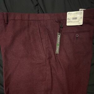 Paisley & Gray slacks brand new size 52x32 super soft wool materials